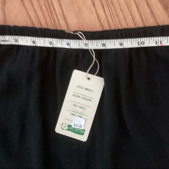 NWT 100% Cotton panelled skirt with elastic waist - Picture 6 of 8